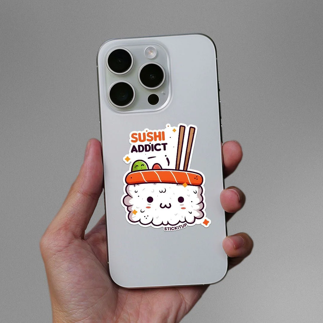SUSHI ADDICT Sticker - Image 3