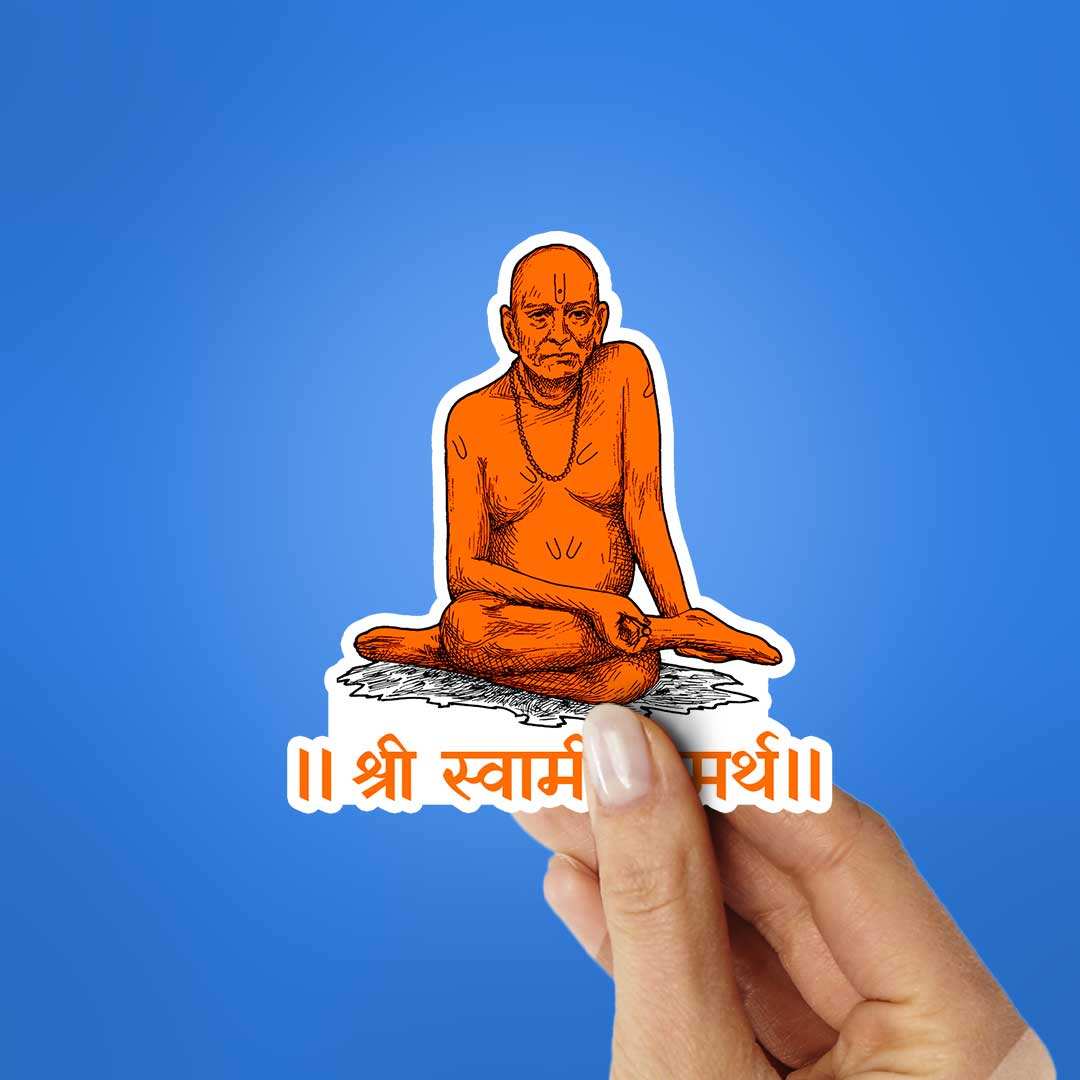 Swami Samarth Sticker - Image 2