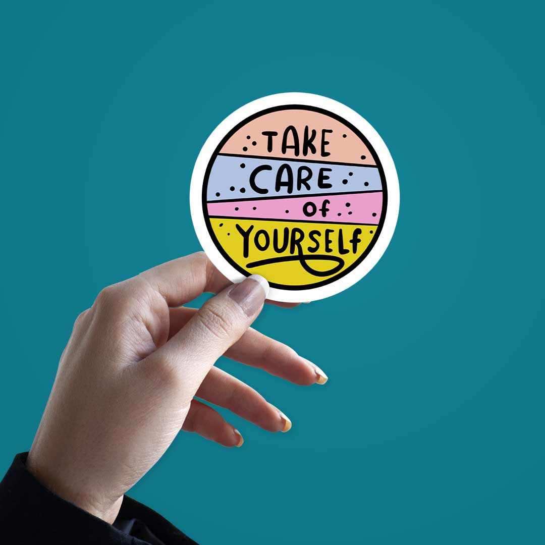 Take Care Of Yourself Sticker - Image 2
