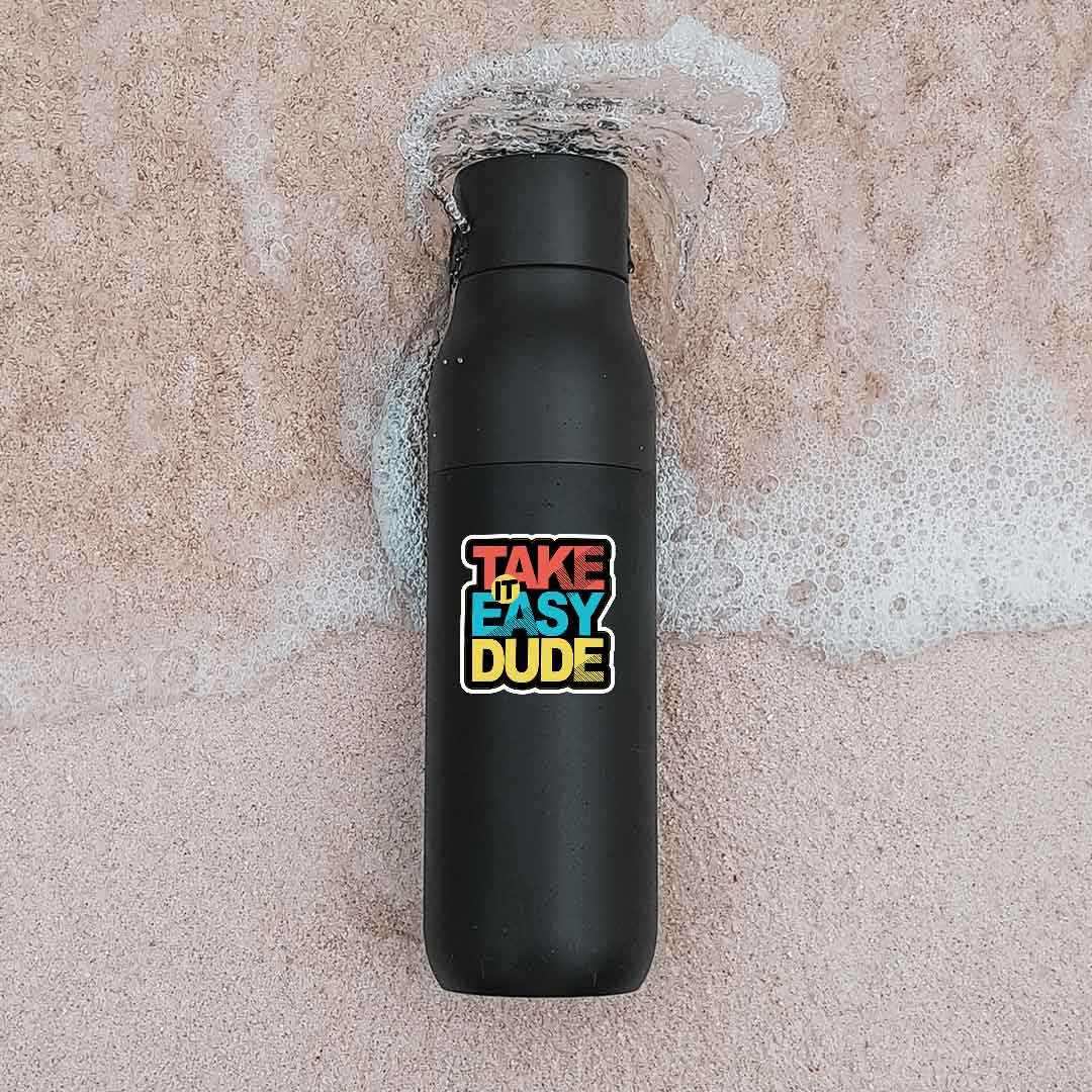 Take it easy dude Sticker - Image 3