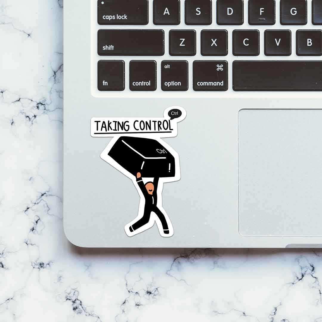 Taking Control Sticker - Image 5
