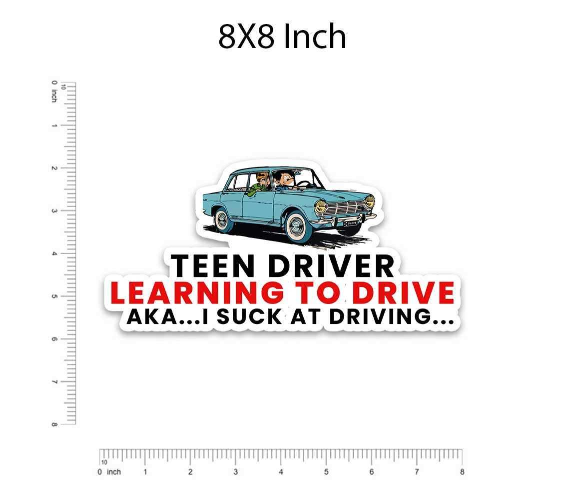 Teen Driver Bumper Sticker - Image 5