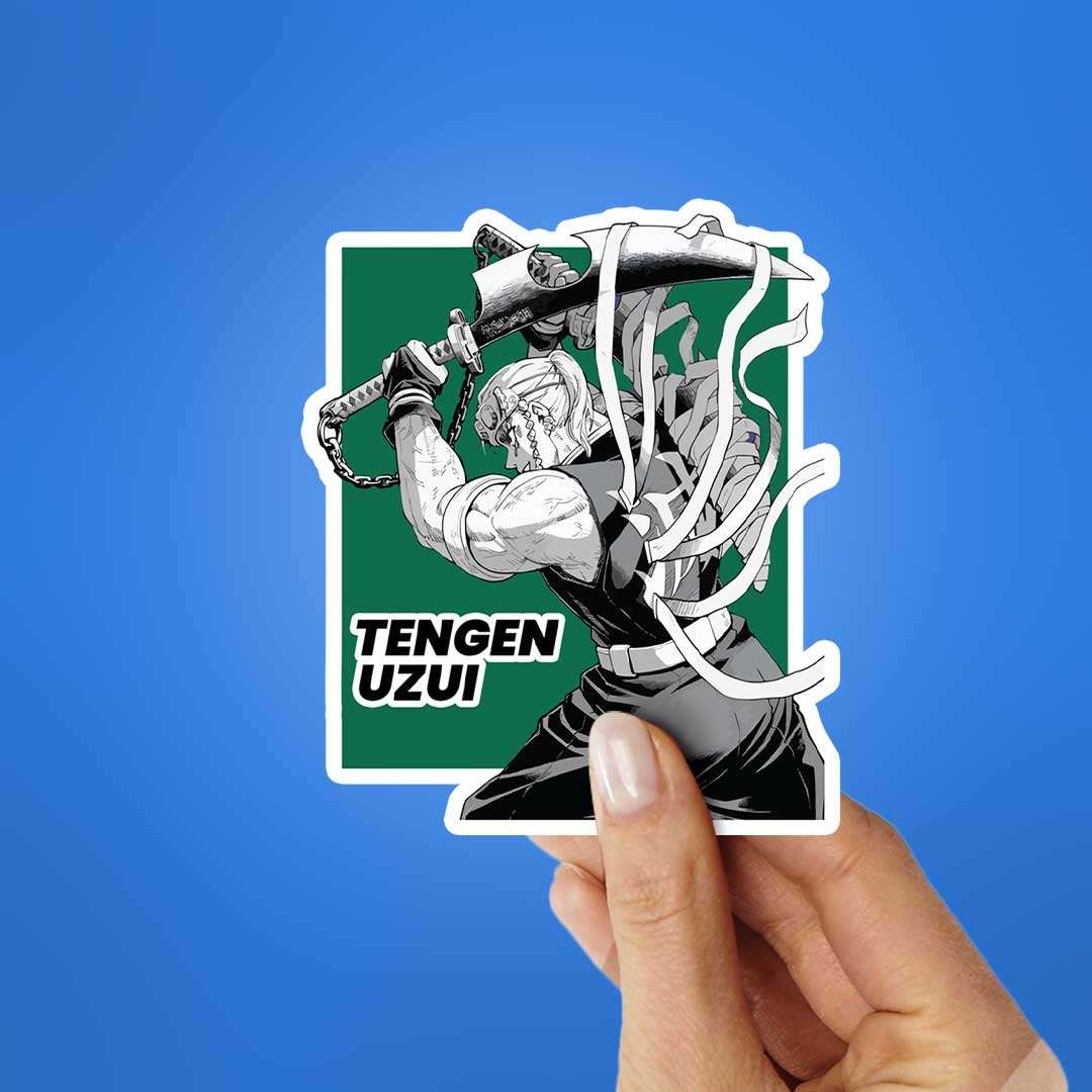 Tengen Uzui With Sword Sticker - Image 2
