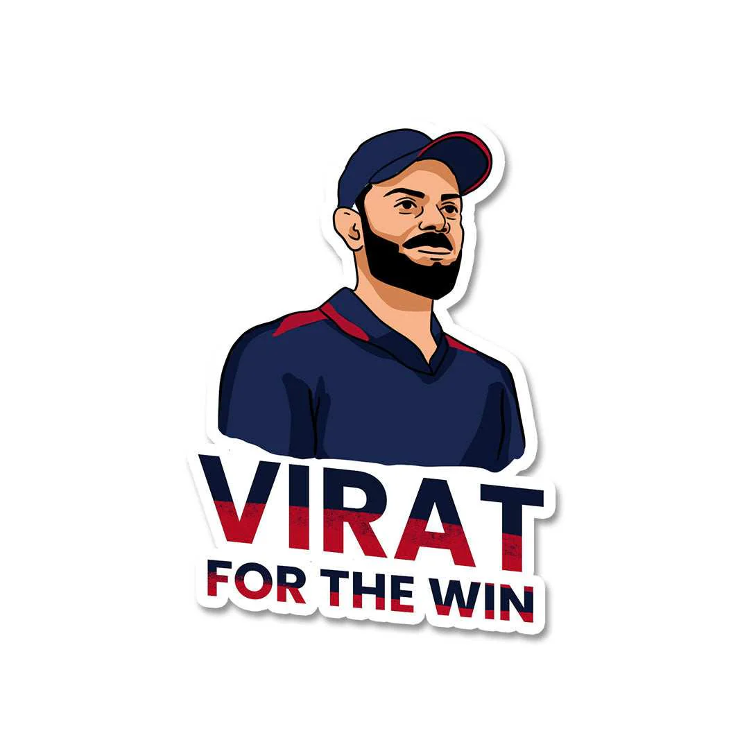 Virat For The Win Sticker - Image 2