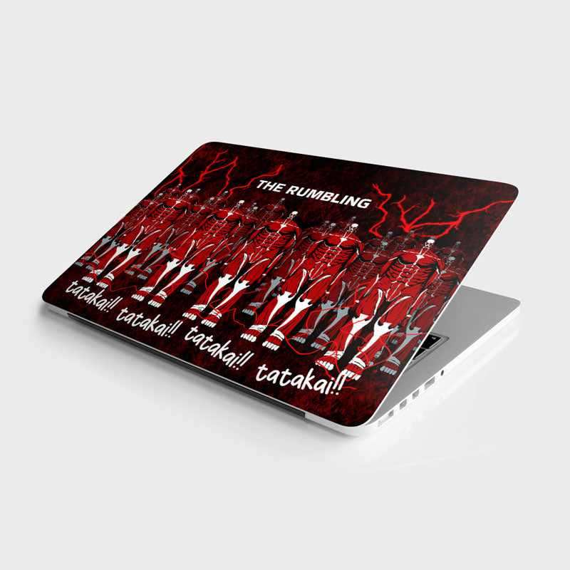 The Rumbling Laptop Skin - Image 2