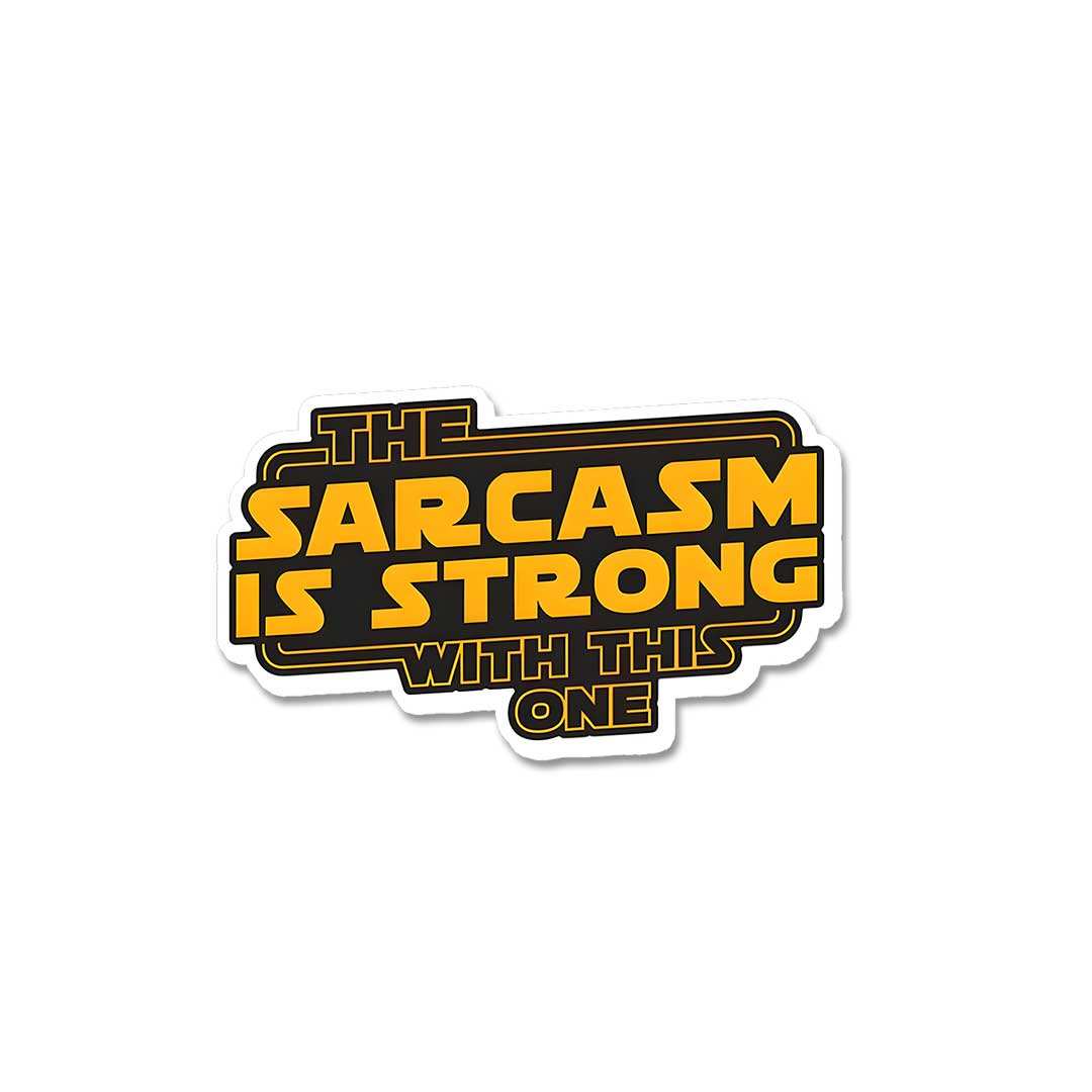 The Sarcasm Is Strong With This One Sticker