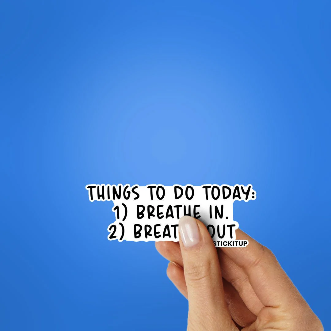 Things to Do today Sticker - Image 2