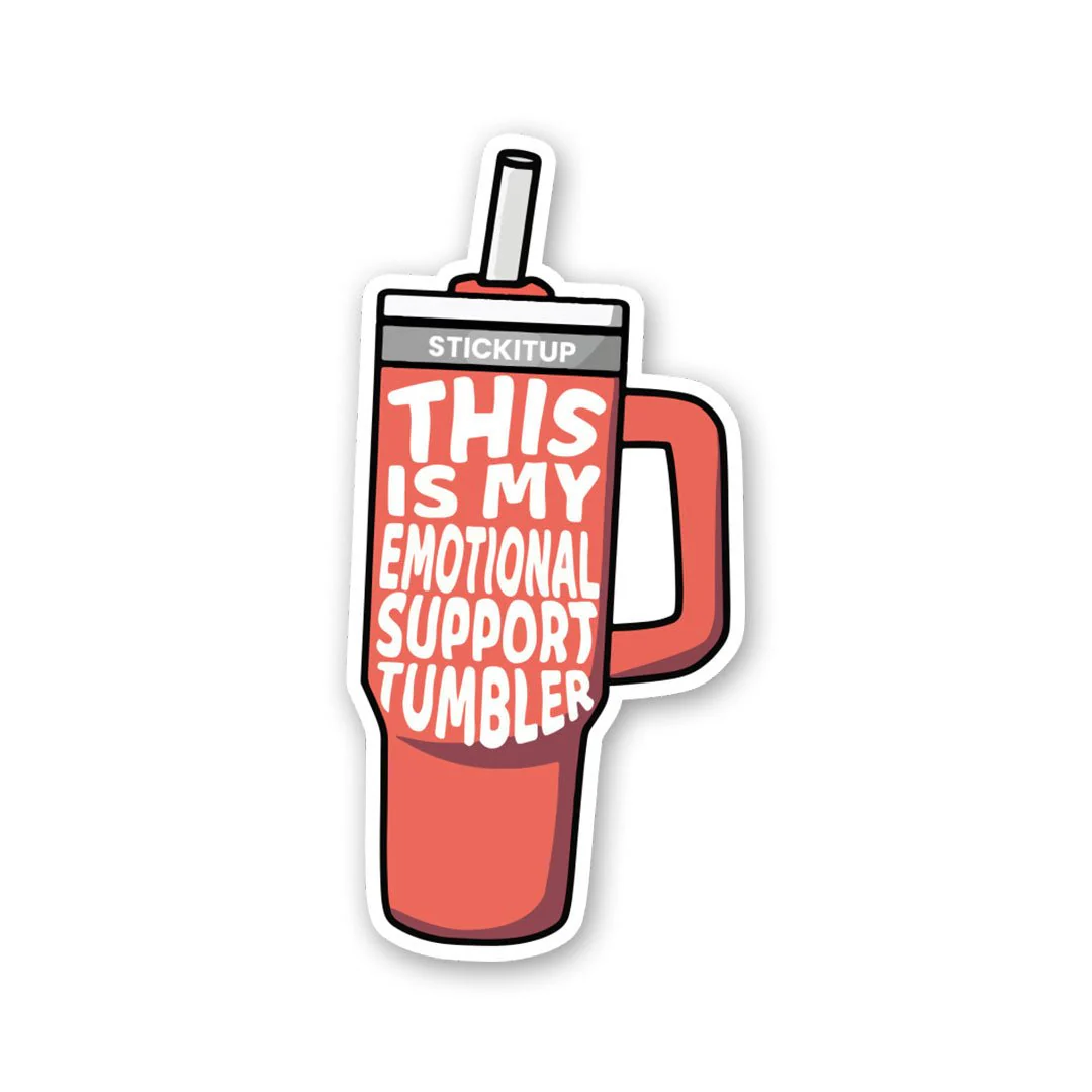 This Is My Emotional Support Sticker