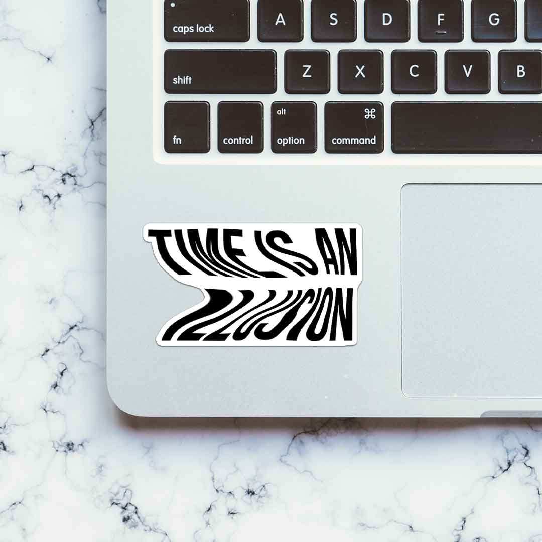 Time As An Illusion Sticker - Image 4