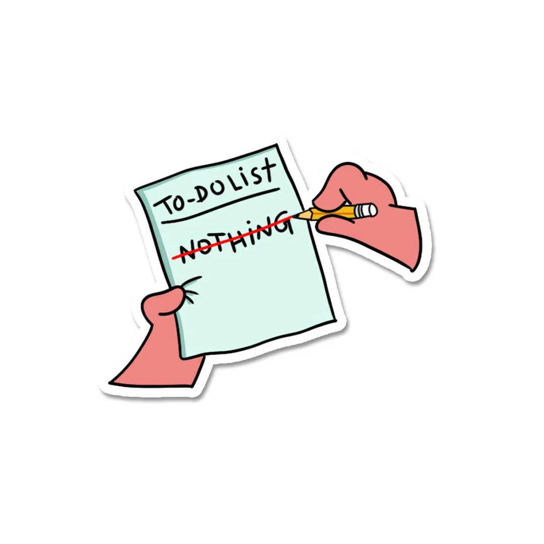To Do List Sticker