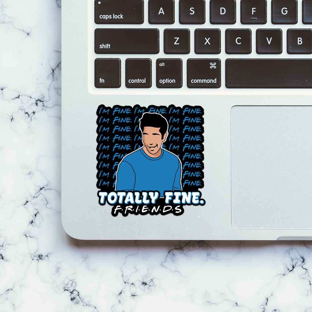 Totally Fine Sticker - Image 4