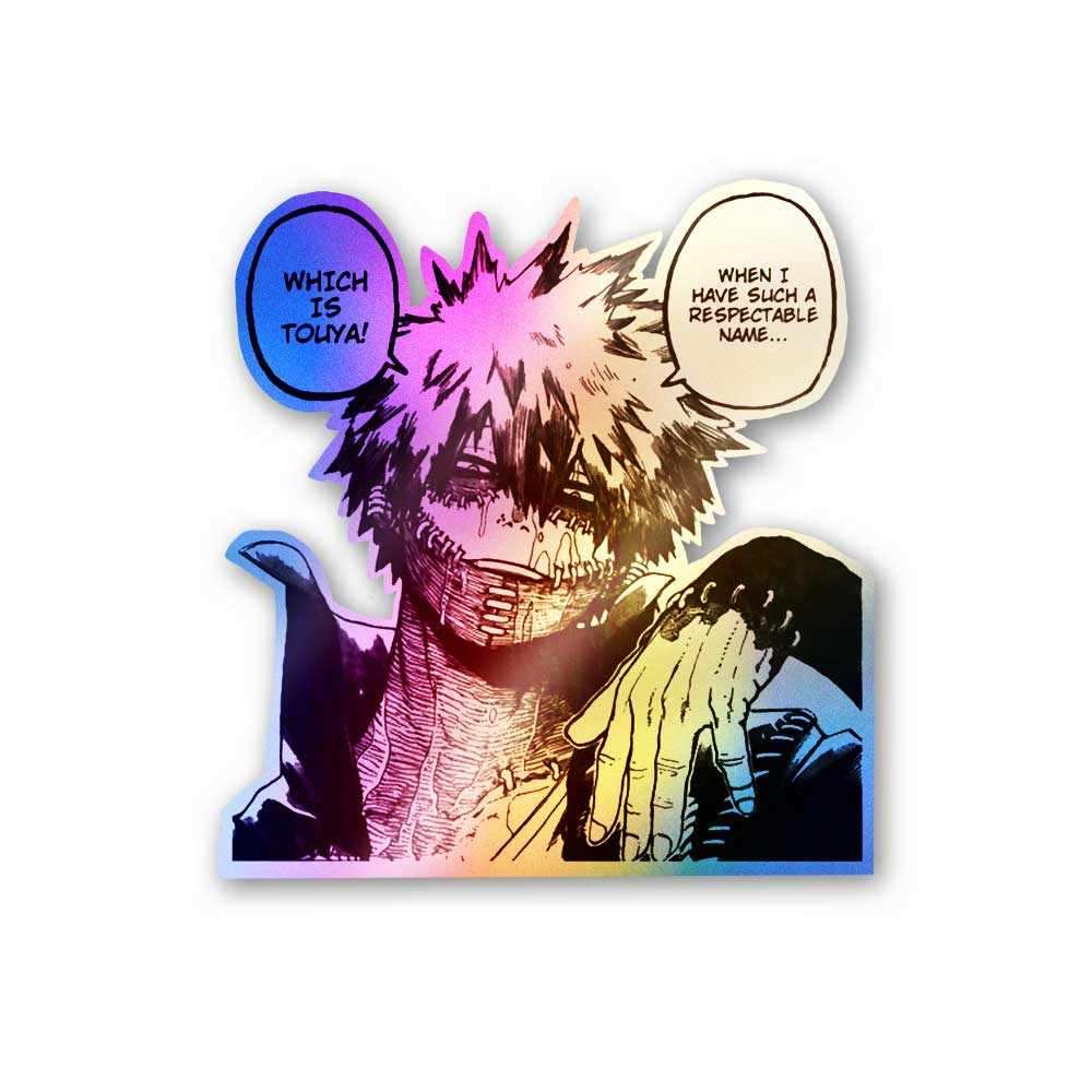 Touya! Holographic Stickers