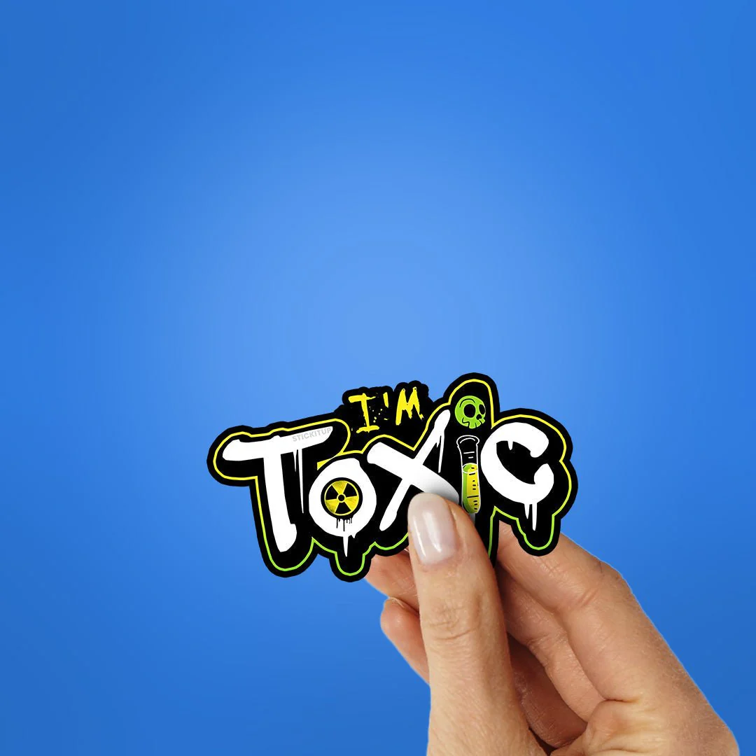 Toxic Sticker - Image 2