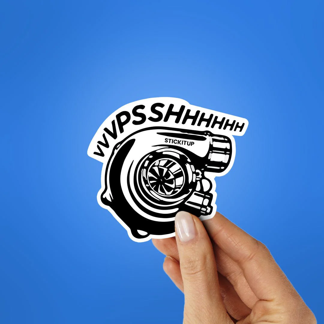 Turbo Charger Sticker - Image 2