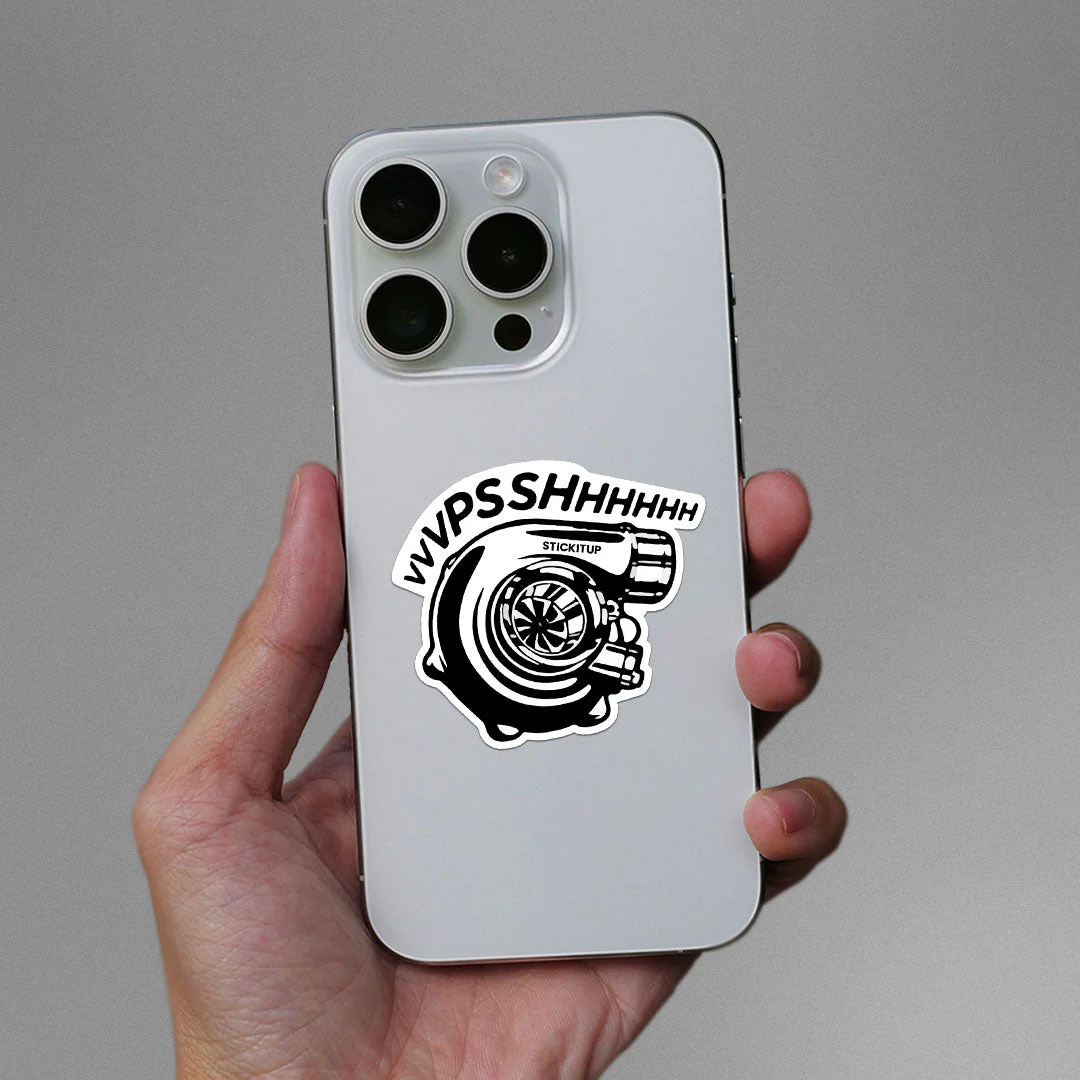 Turbo Charger Sticker - Image 3