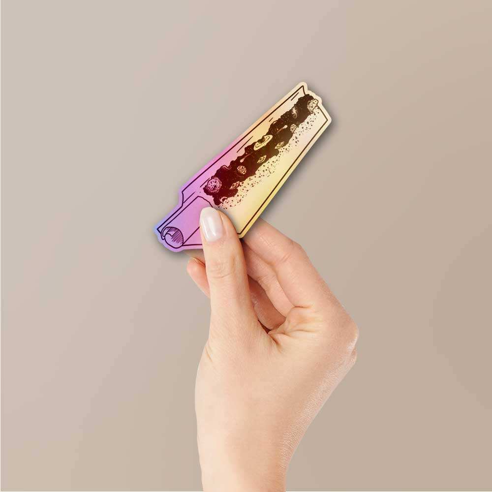 Universal Herb Holographic Sticker - Image 2