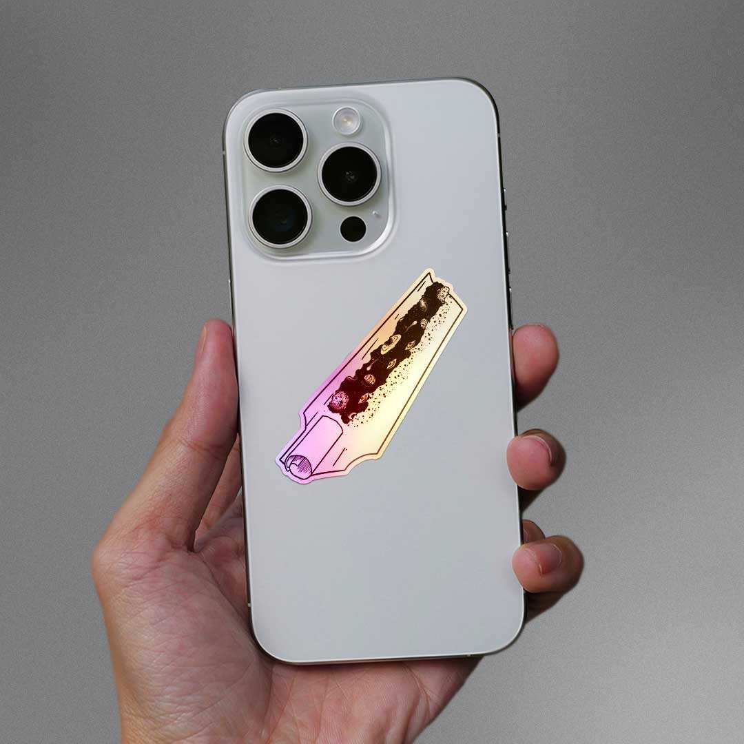 Universal Herb Holographic Sticker - Image 4