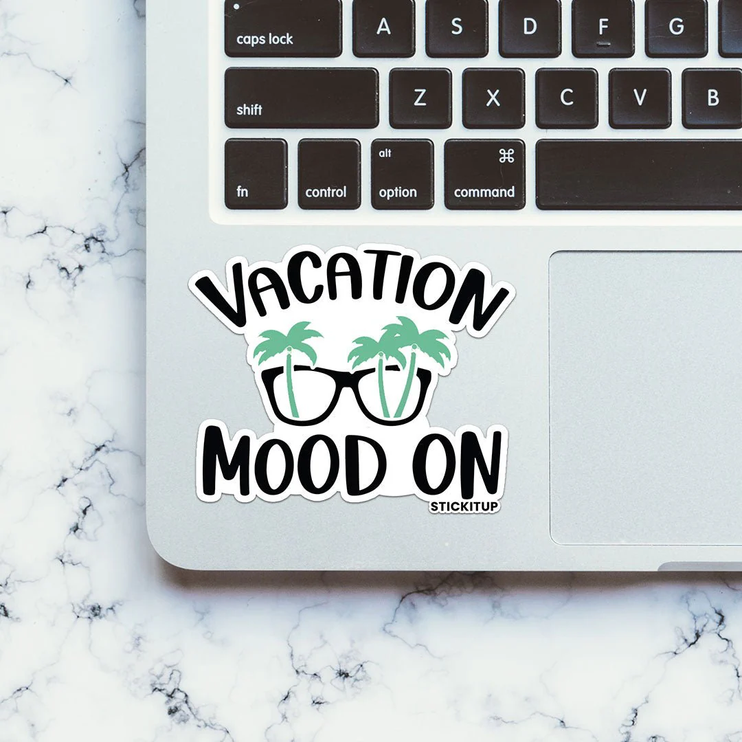 Vacation Mood On Sticker - Image 4