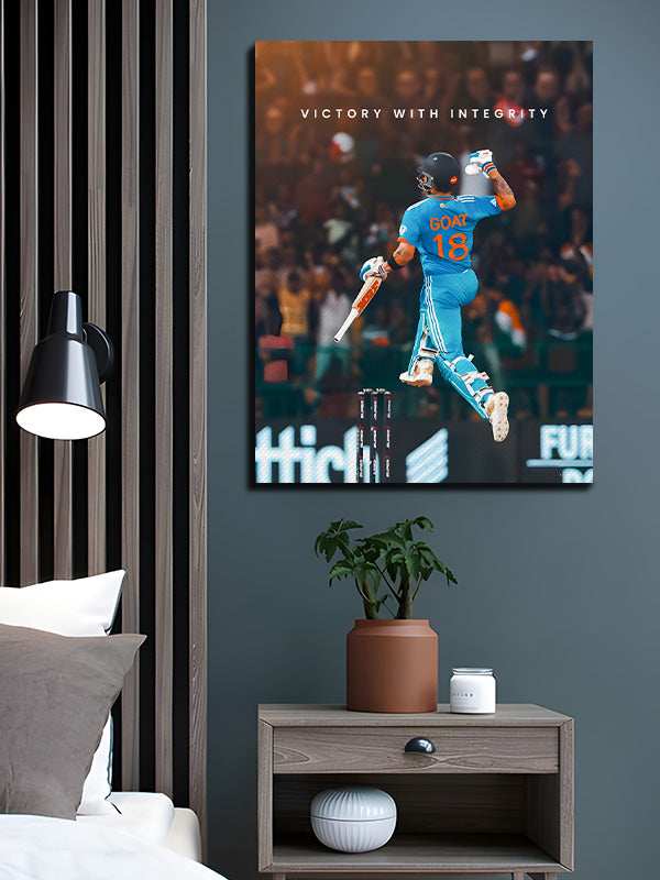 Victory With Integrity Canvas Art - Image 3