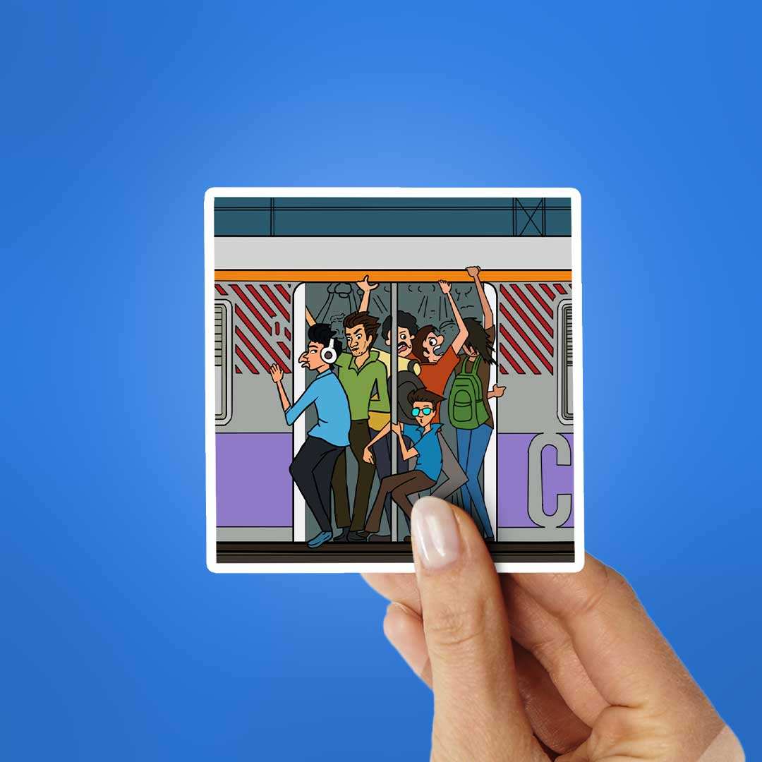 Virar First Class Sticker - Image 2