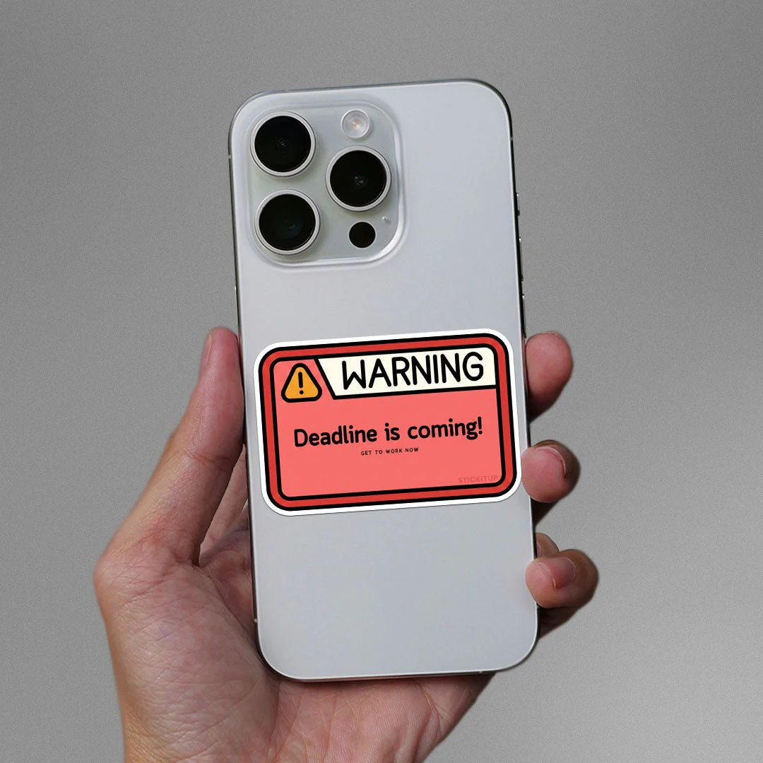 Warning Sticker - Image 3