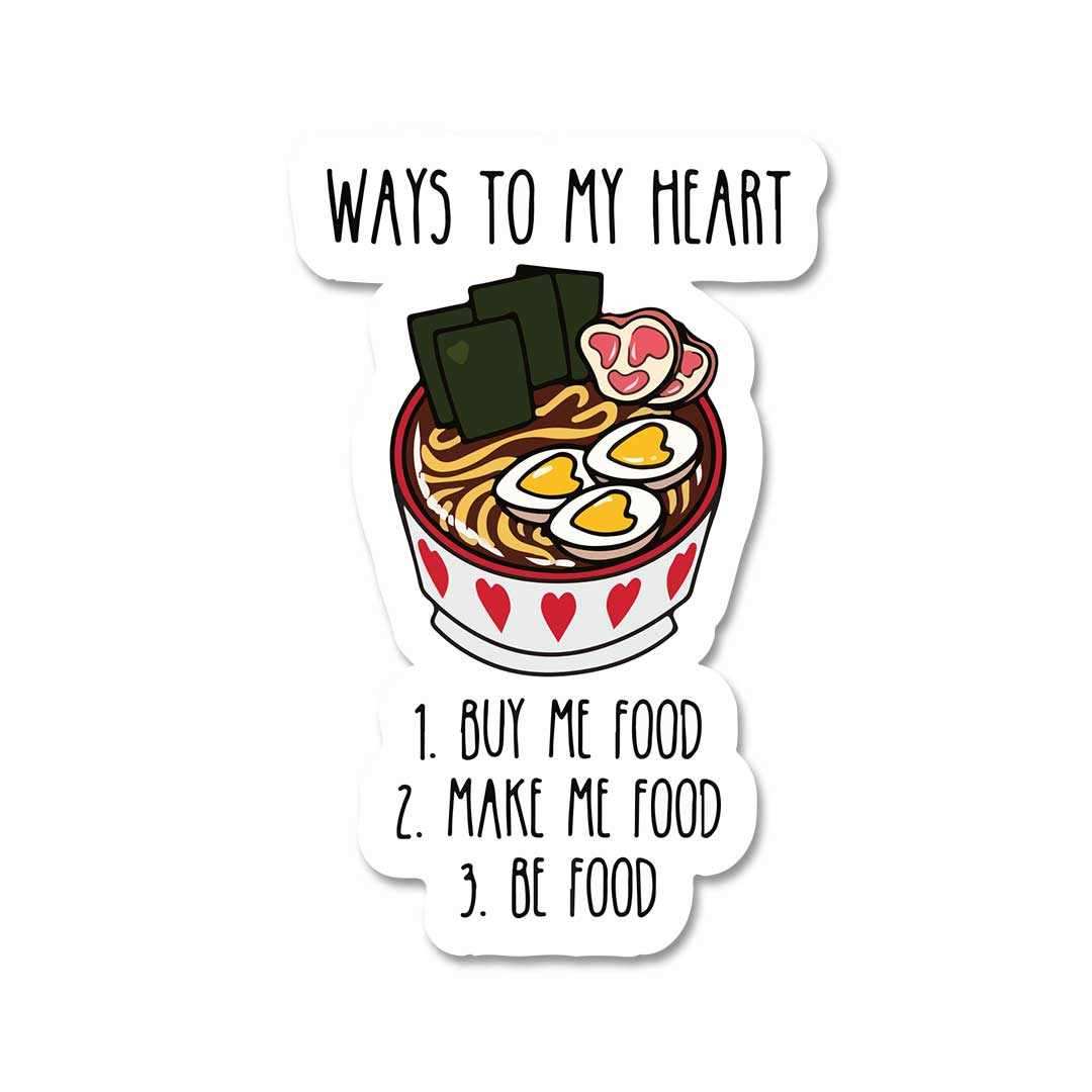 Ways to my heart Sticker - Image 2
