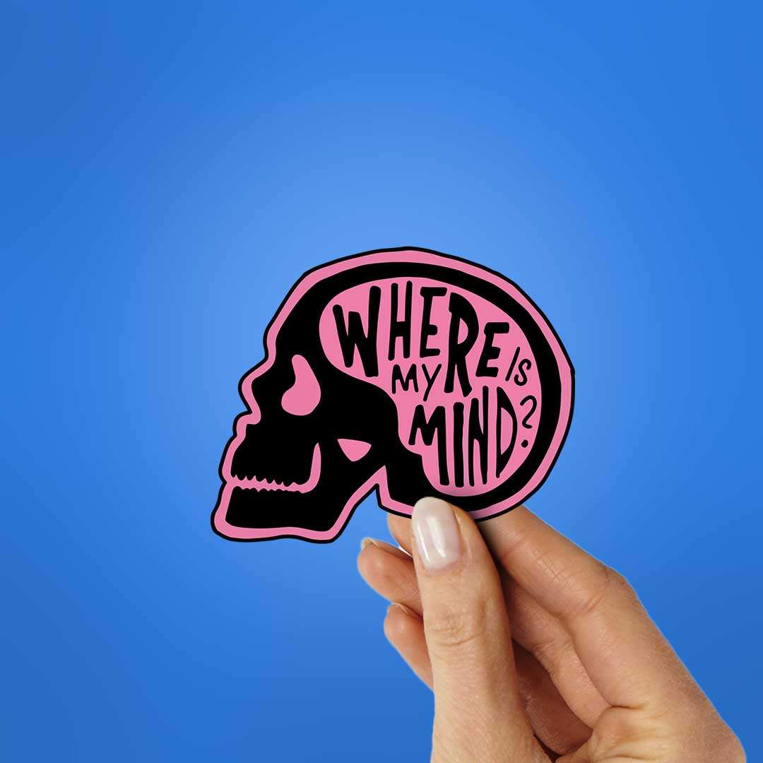 Where Is My Mind Sticker - Image 2