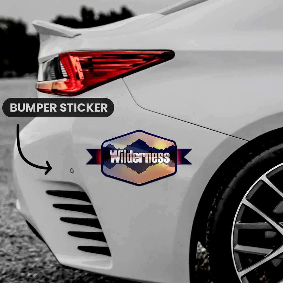 Wilderness Bumper Sticker - Image 4
