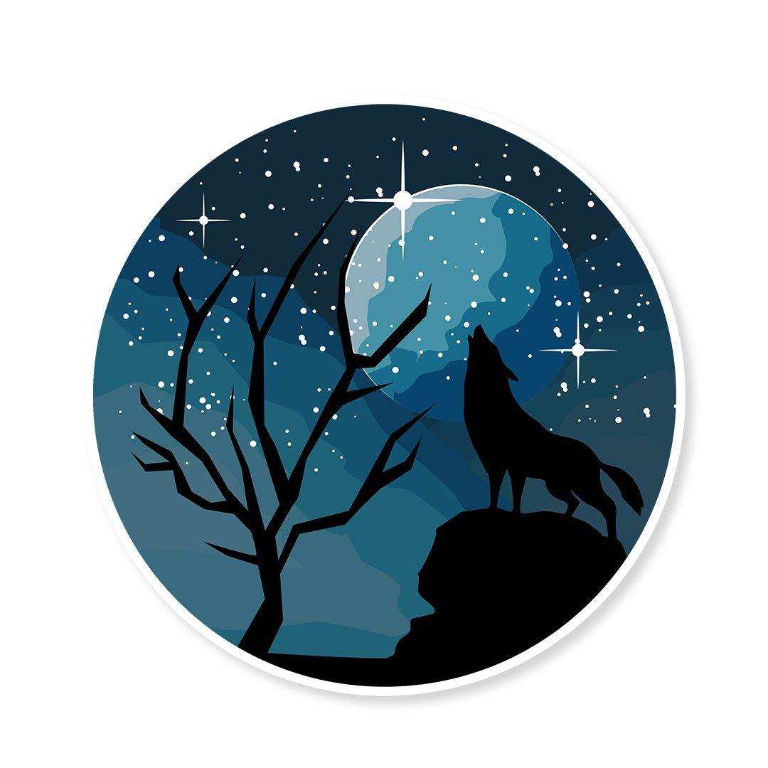 Wolf Sticker
