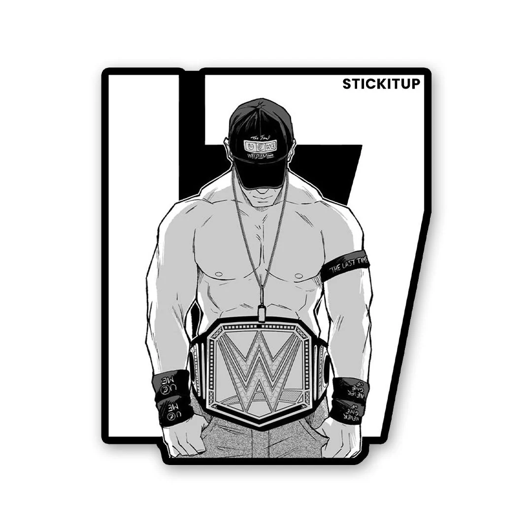 WRESTLING BEAST Sticker