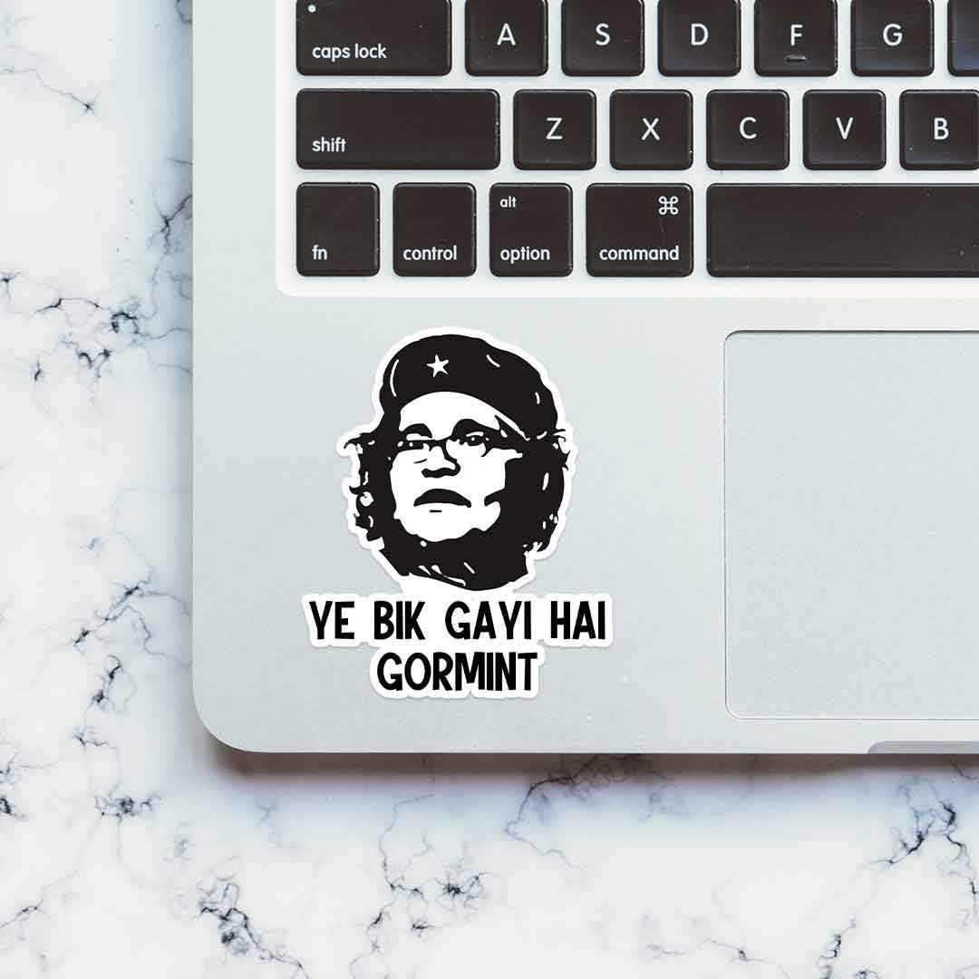Ye bik gayi hai gormint sticker - Image 4