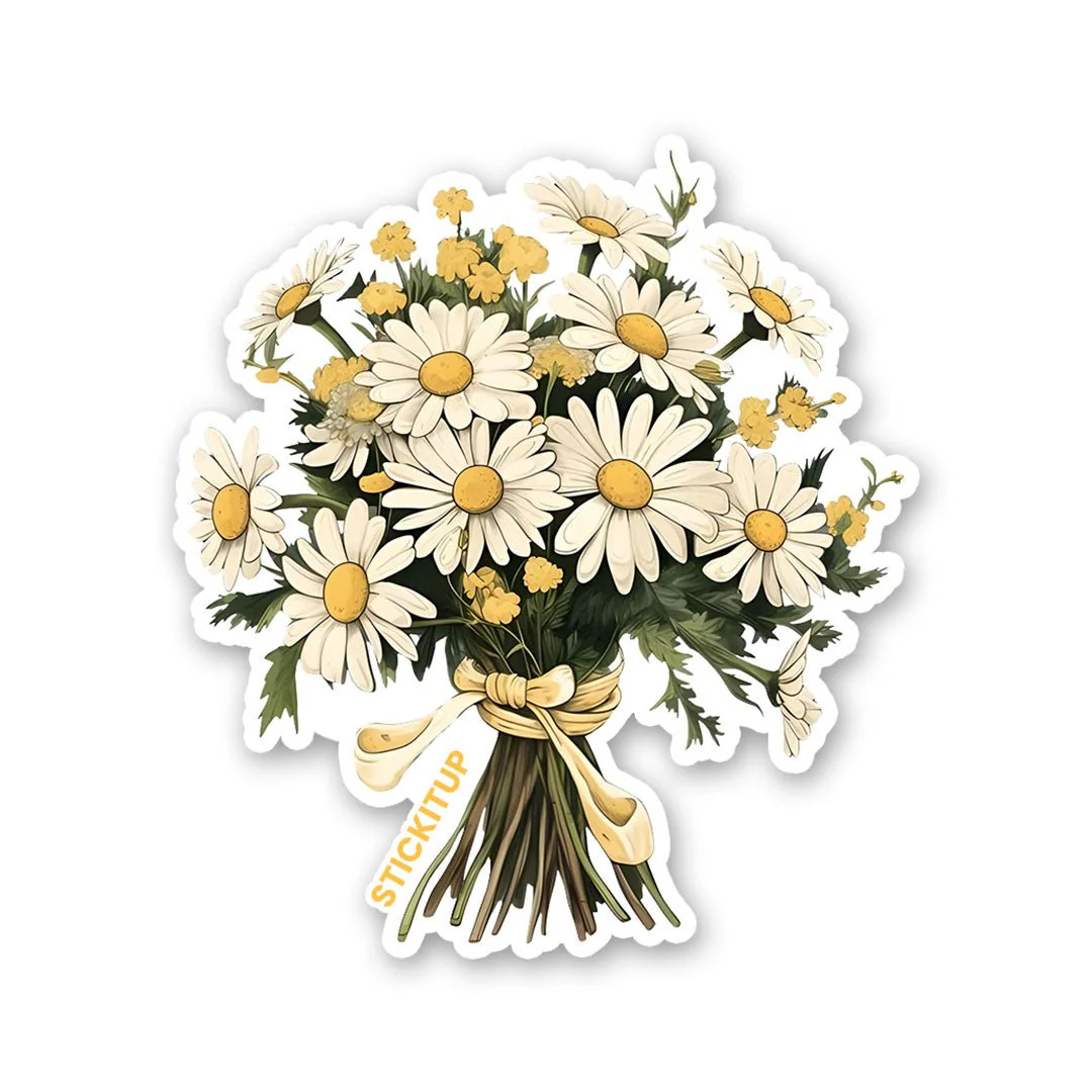 YELLOW FLOWERS Sticker