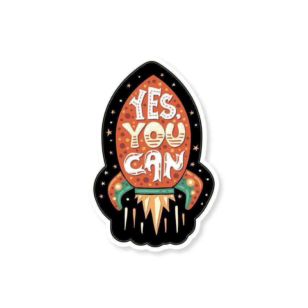 Yes you can! Sticker
