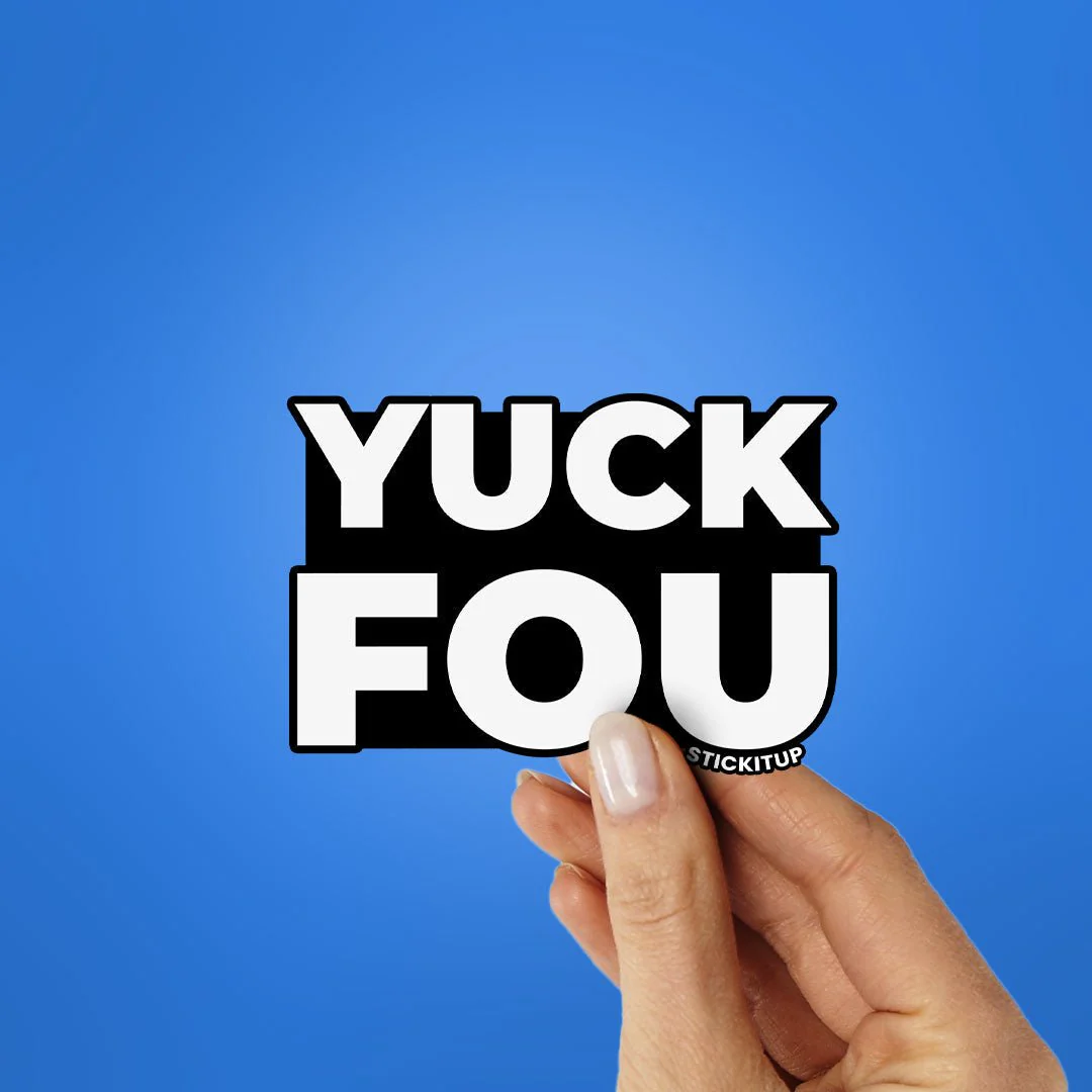 YOU FOU Sticker - Image 2