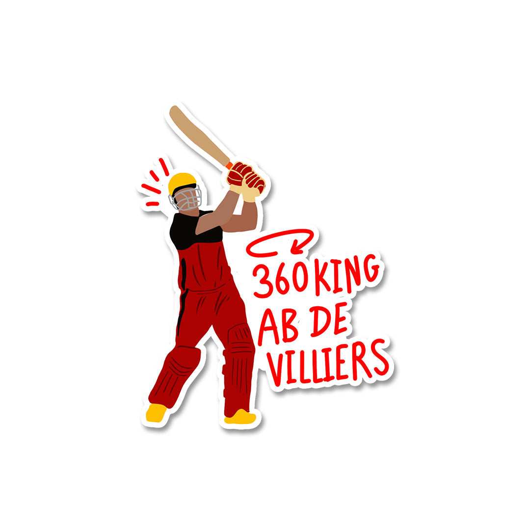 Ab de villiers Sticker - Image 2