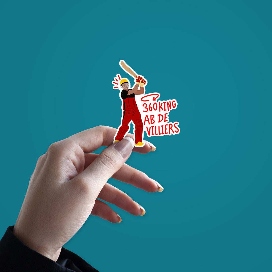 Ab de villiers Sticker - Image 3
