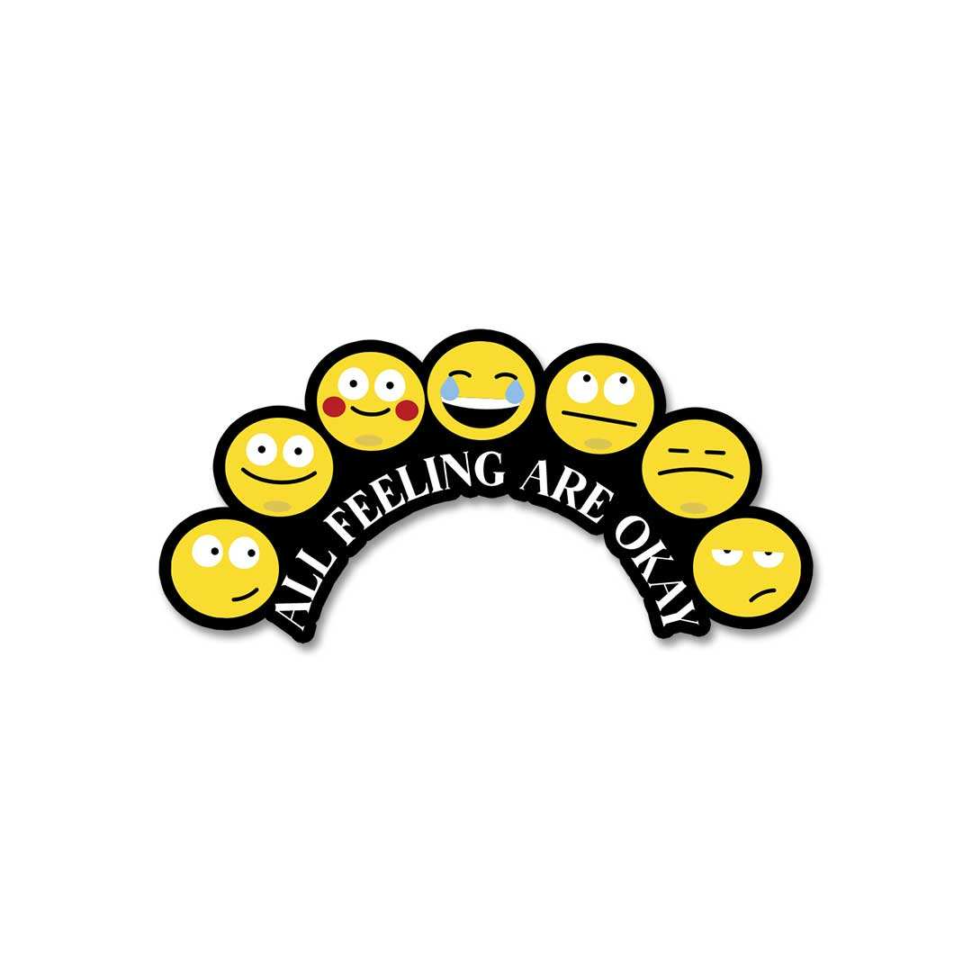 All Feeling Are Okay Sticker - Image 2