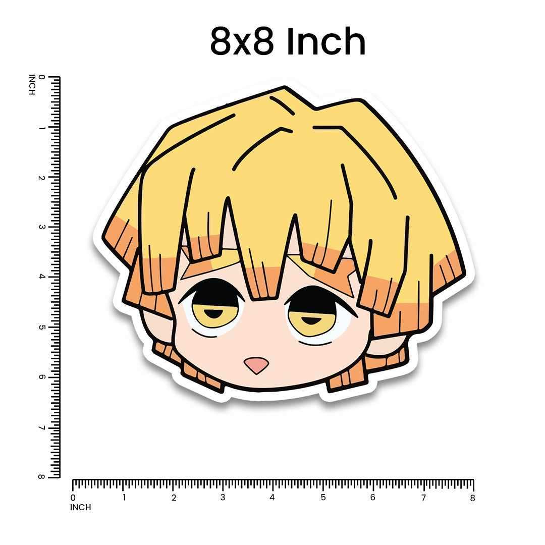 Zenitsu Bumper Sticker - Image 5